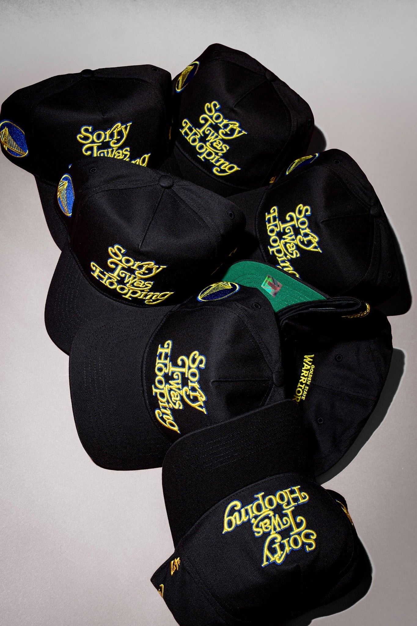 WARRIORS x SEEN (Black) Sorry I Was Hooping Hat