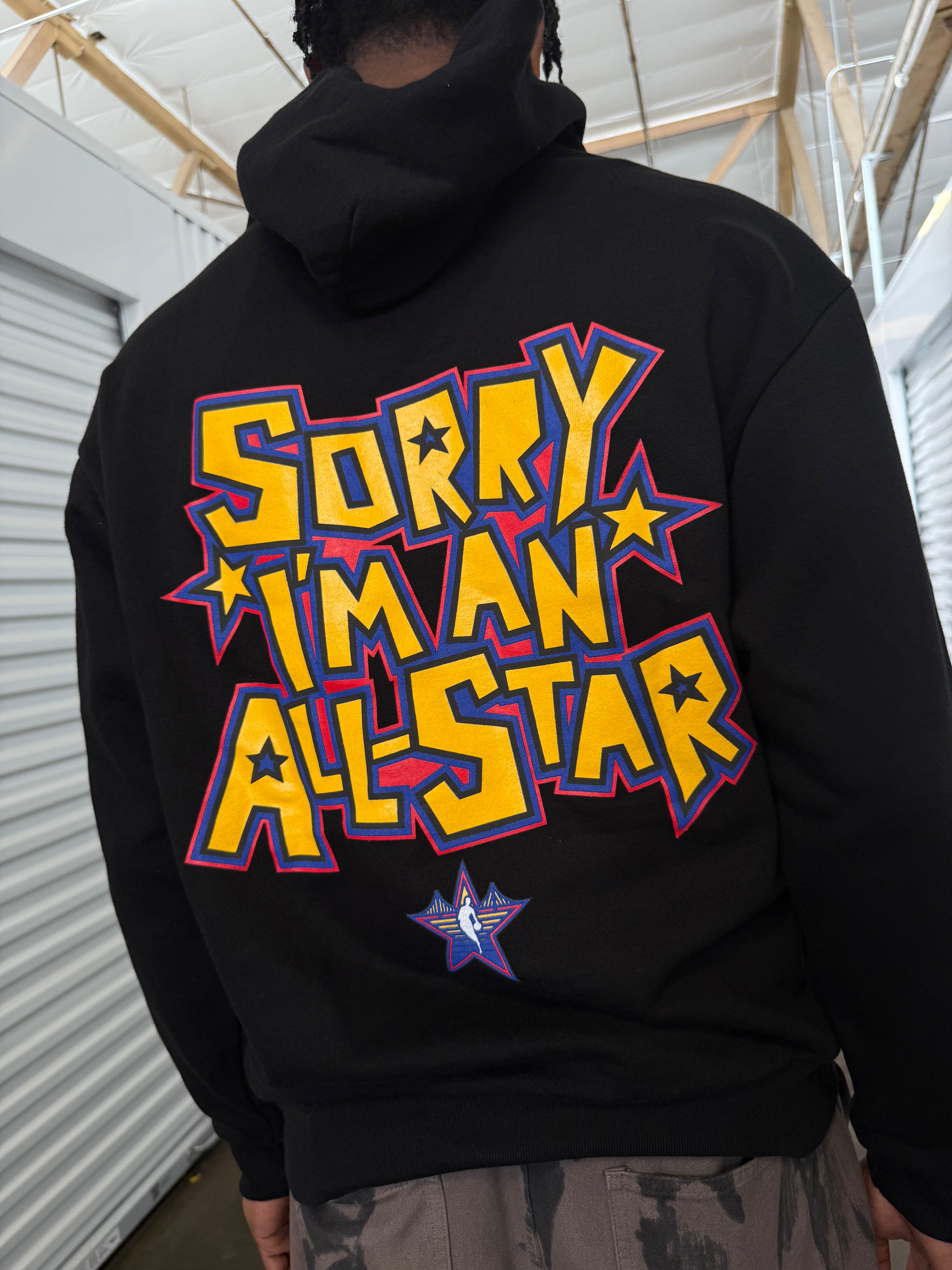 NBA ALL STAR x SEEN "Sorry I'm An All Star" Hoodie