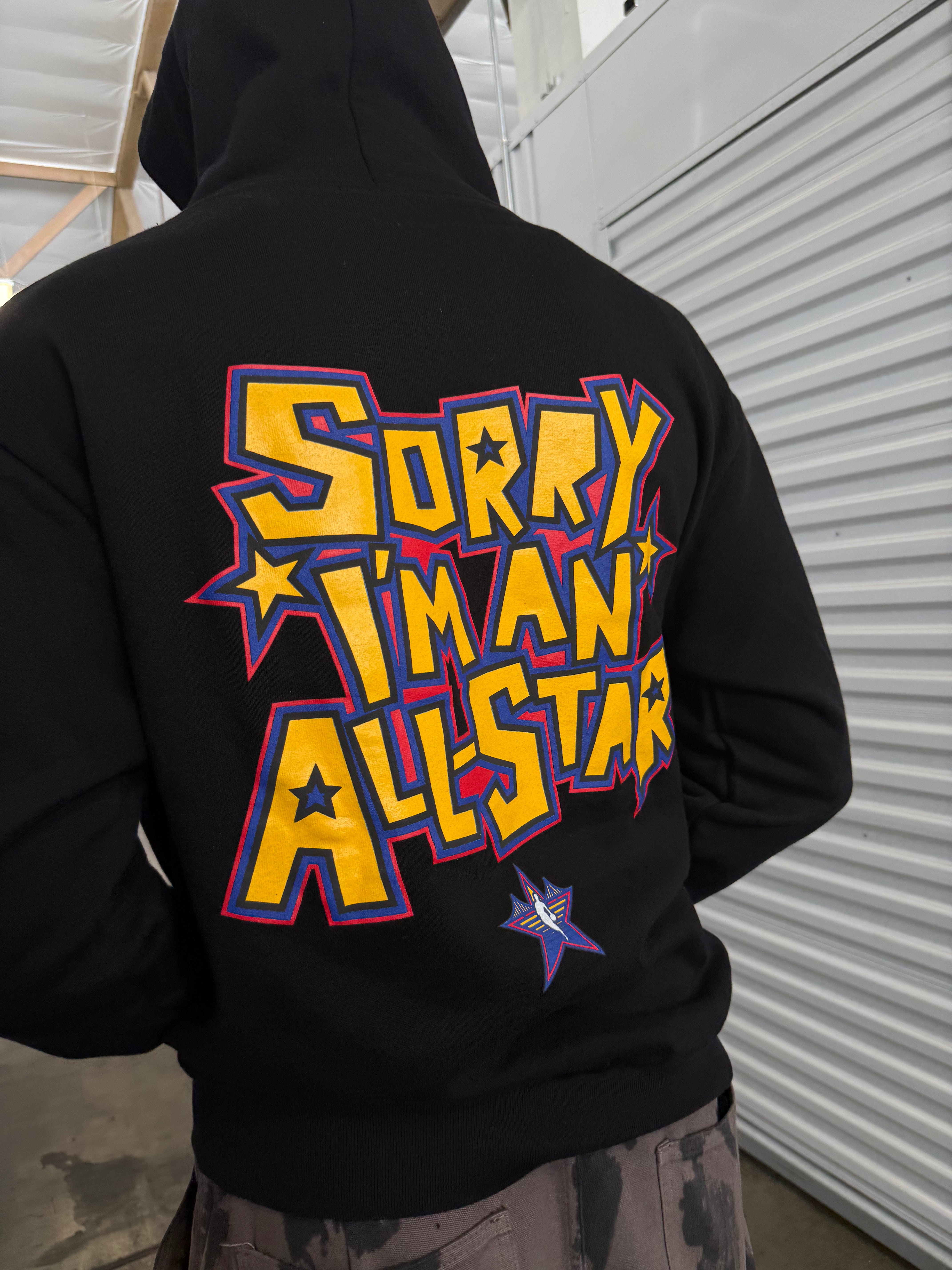 NBA ALL STAR x SEEN "Sorry I'm An All Star" Hoodie