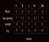 SEEN ESSENTIAL SWEATS (WIDE LEG)