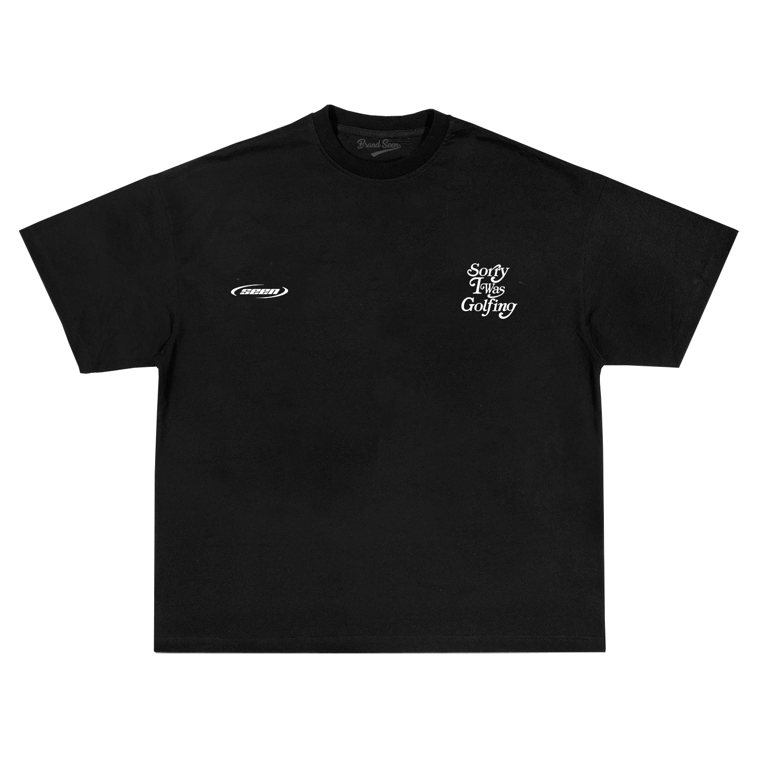 Sorry I Was Golfing Tee (Puff Print)