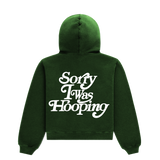Sorry I Was Hooping Hoodie (Puff Print)