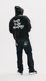 Sorry I Was Hooping Hoodie (Puff Print)