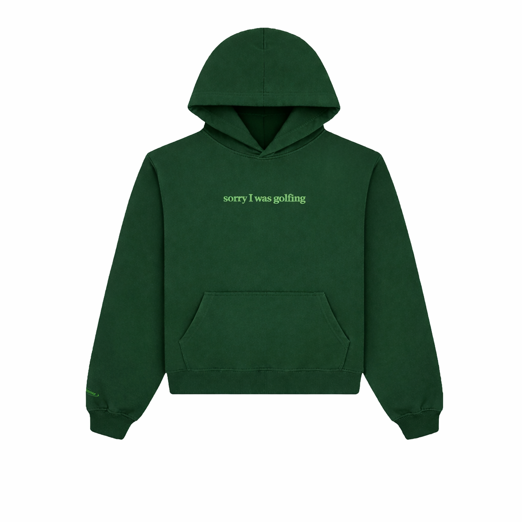 "The Turn" Sorry I Was Golfing Hoodie