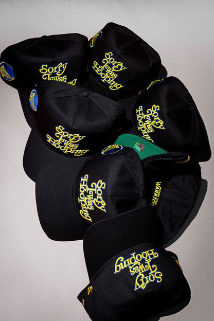 WARRIORS x SEEN (Black) Sorry I Was Hooping Hat