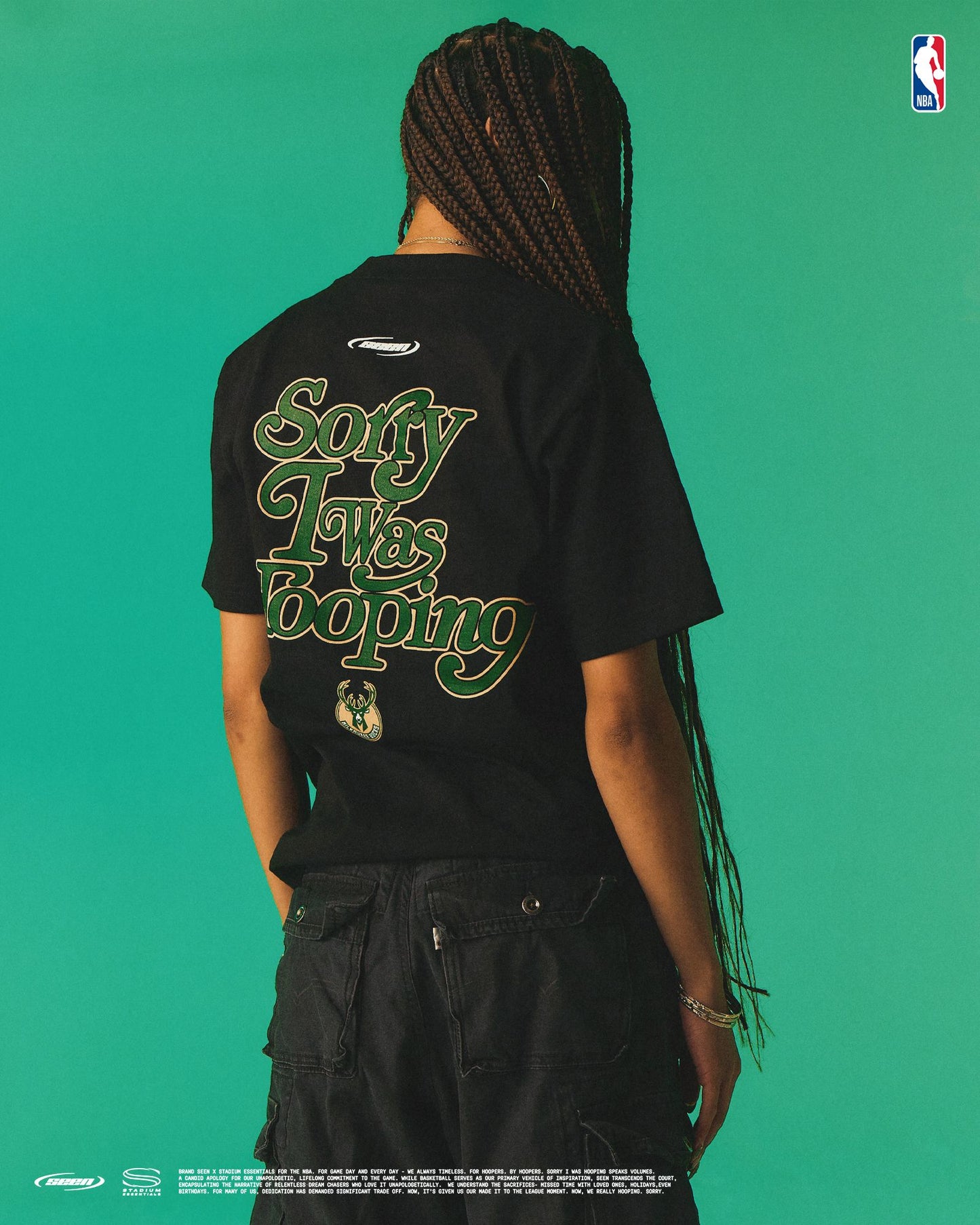 BUCKS x SEEN Sorry I Was Hooping T-Shirt