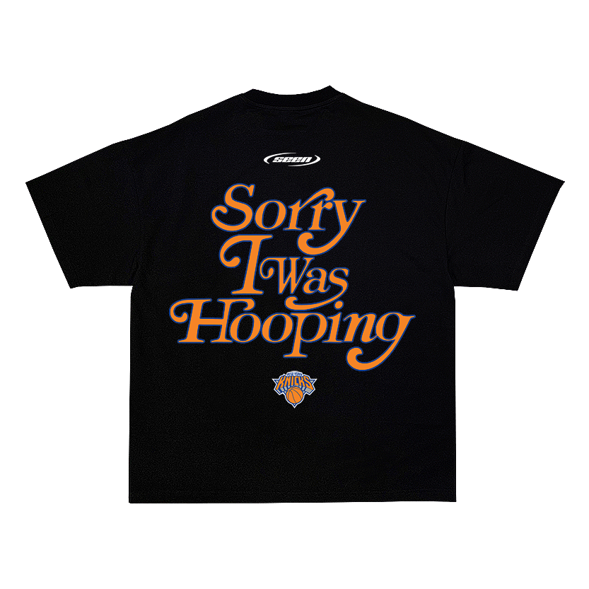Knicks x Seen Sorry I Was Hooping T-Shirt