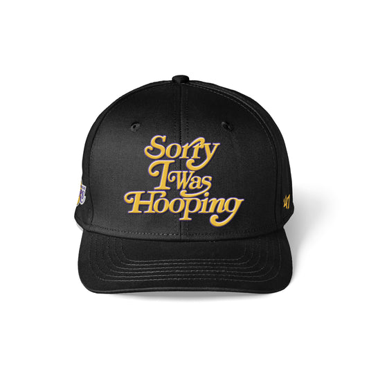 LAKERS x SEEN (Black) Sorry I Was Hooping Hat