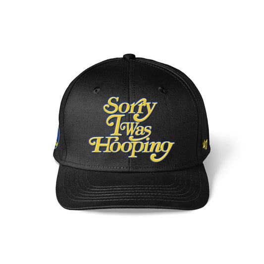 WARRIORS x SEEN (Black) Sorry I Was Hooping Hat