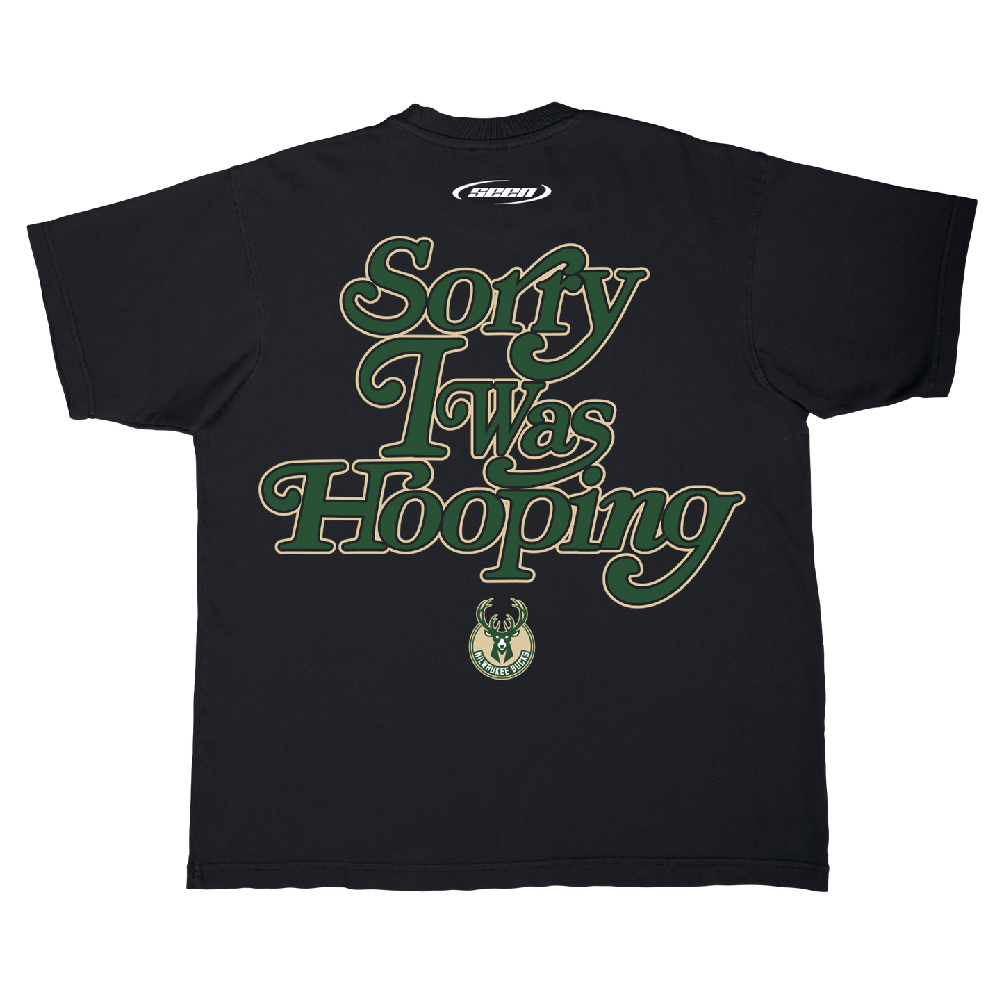 BUCKS x SEEN Sorry I Was Hooping T-Shirt