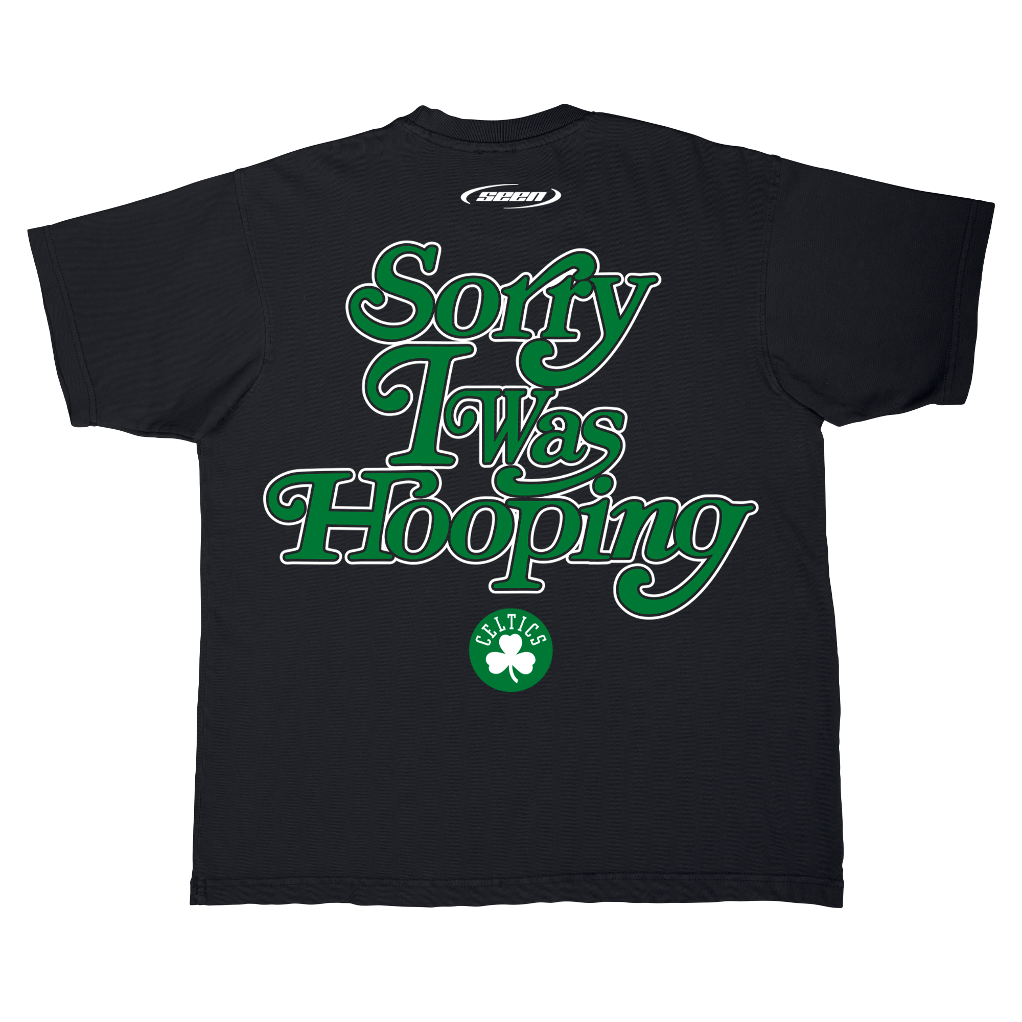 CELTICS x SEEN Sorry I Was Hooping T-Shirt