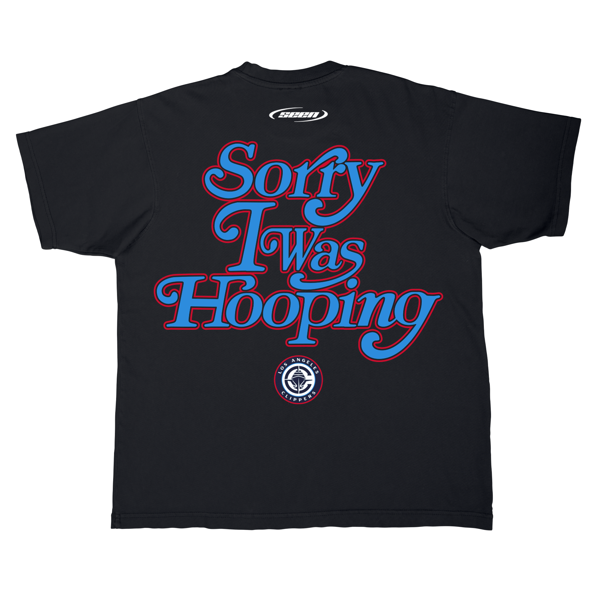 CLIPPERS X SEEN Sorry I Was Hooping T-Shirt