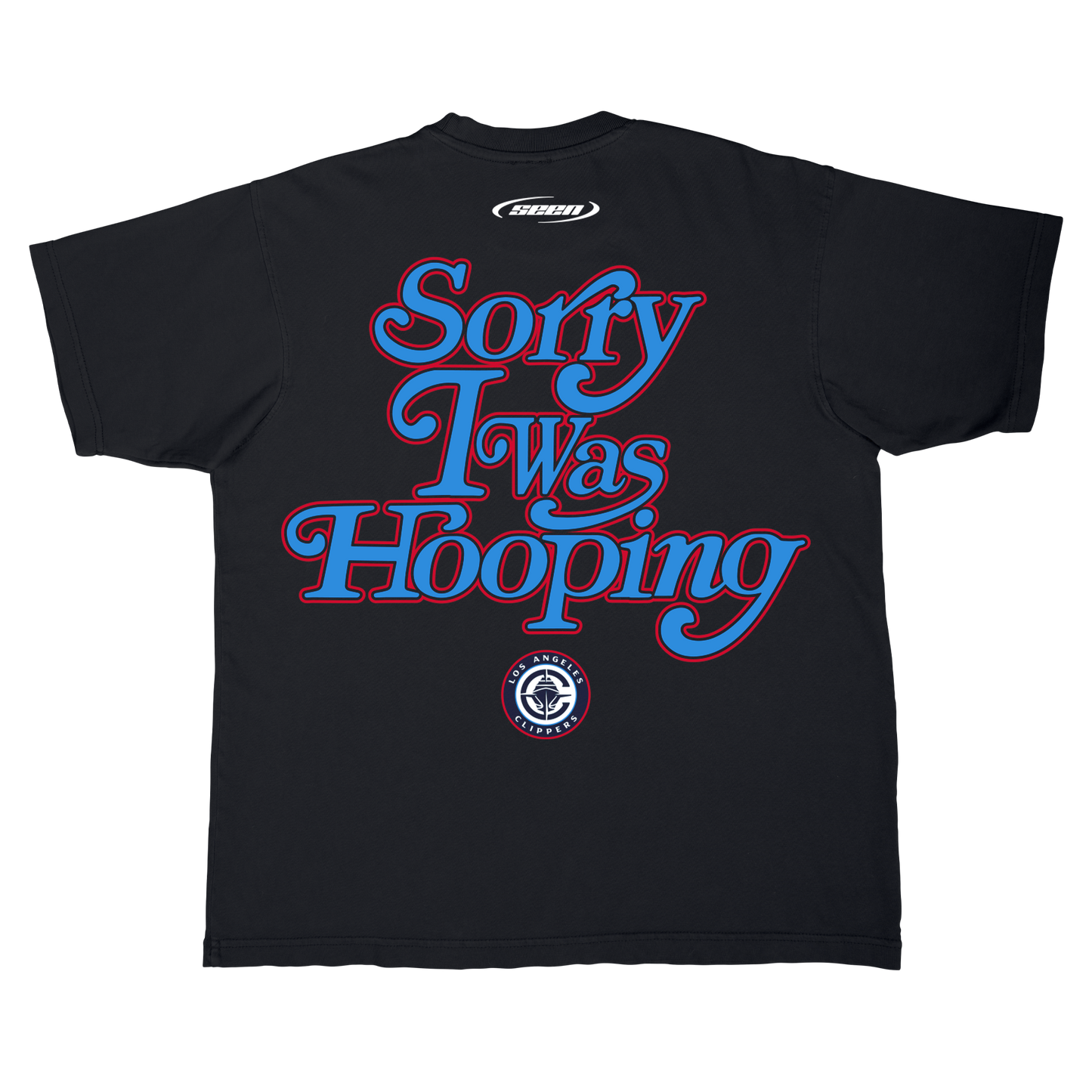 CLIPPERS X SEEN Sorry I Was Hooping T-Shirt