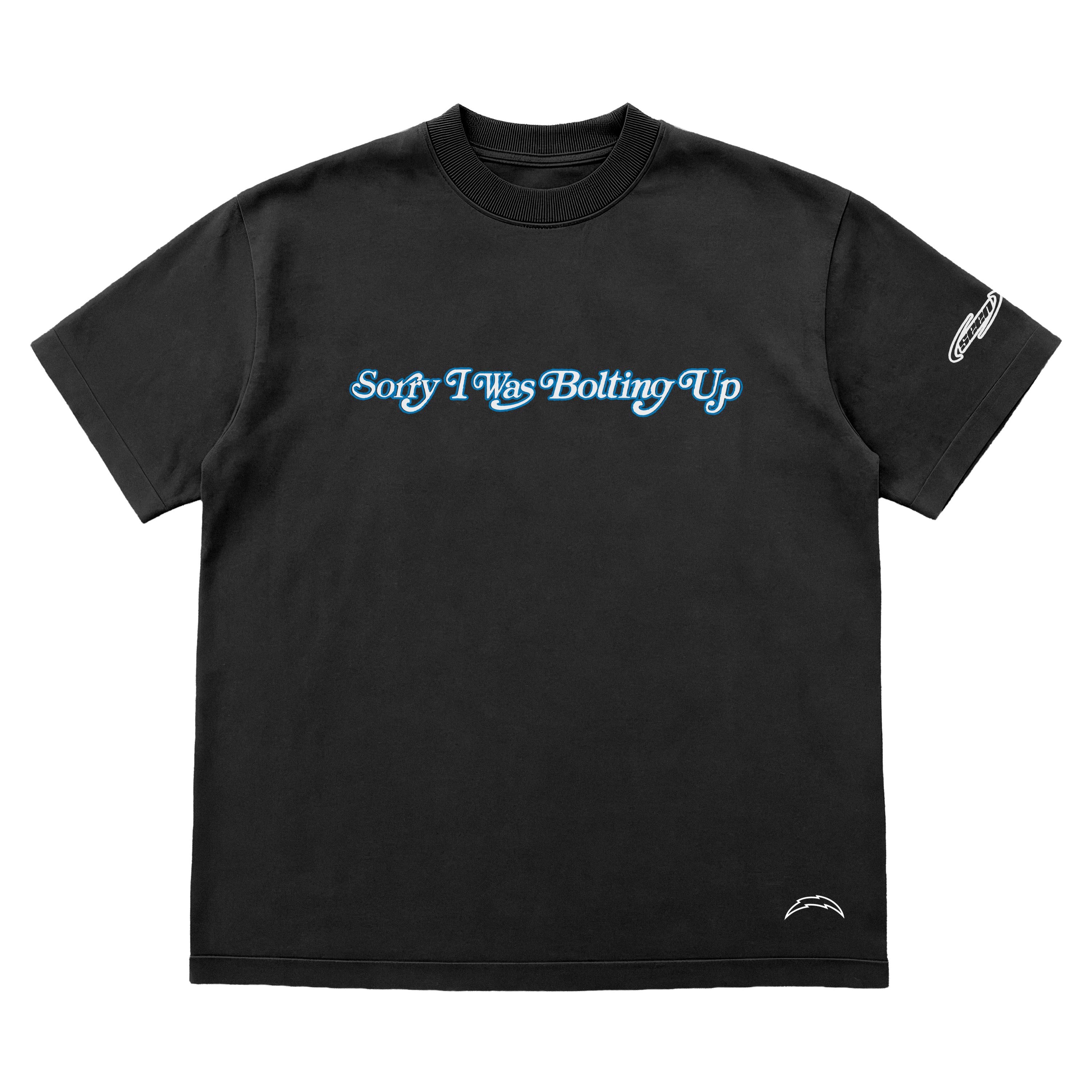 SEEN x CHARGERS - SORRY I WAS BOLTING UP TEE (ALT)