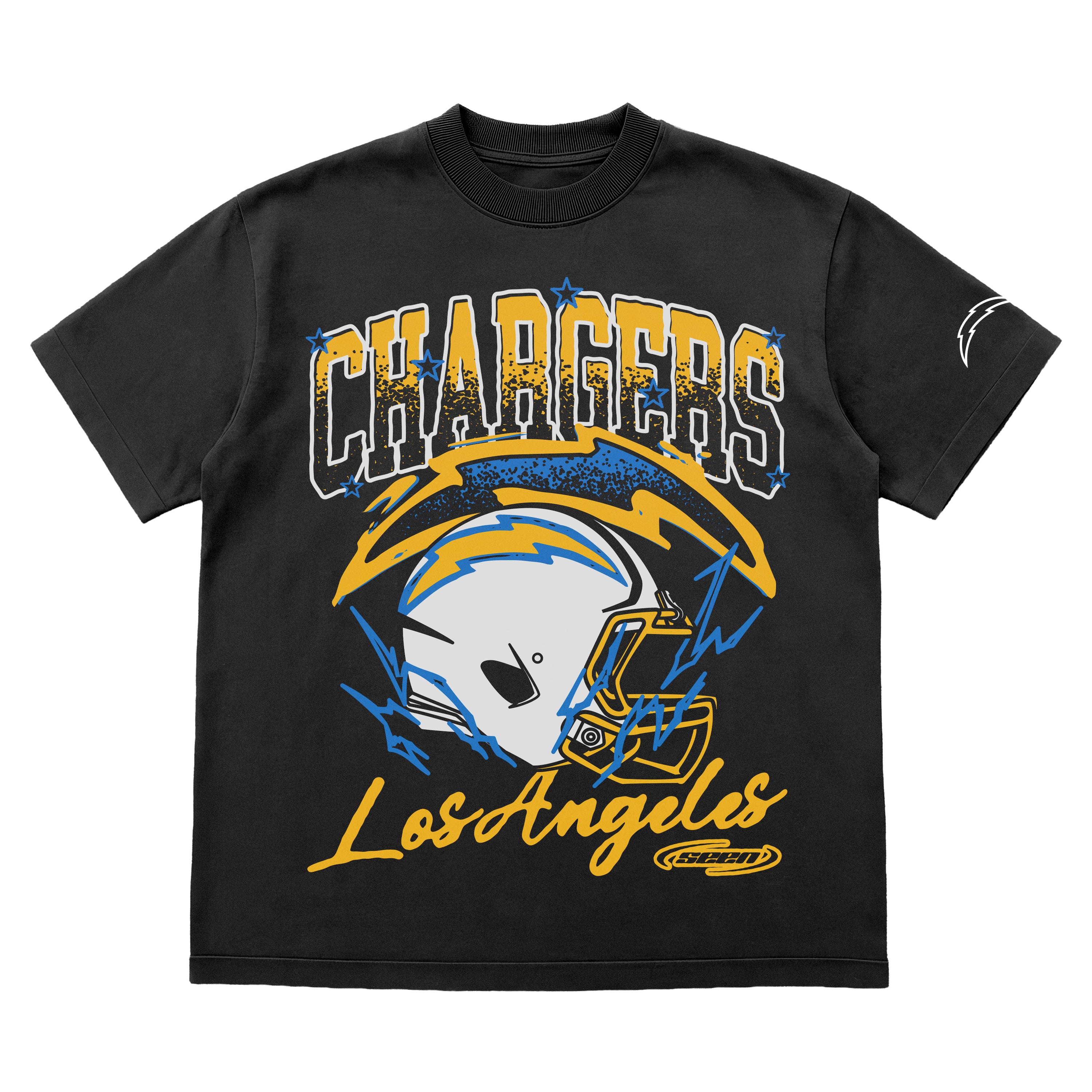 SEEN x CHARGERS - VINTAGE VOLTAGE TEE