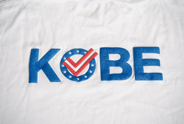 Vote Kobe (Puff Print Lettering)