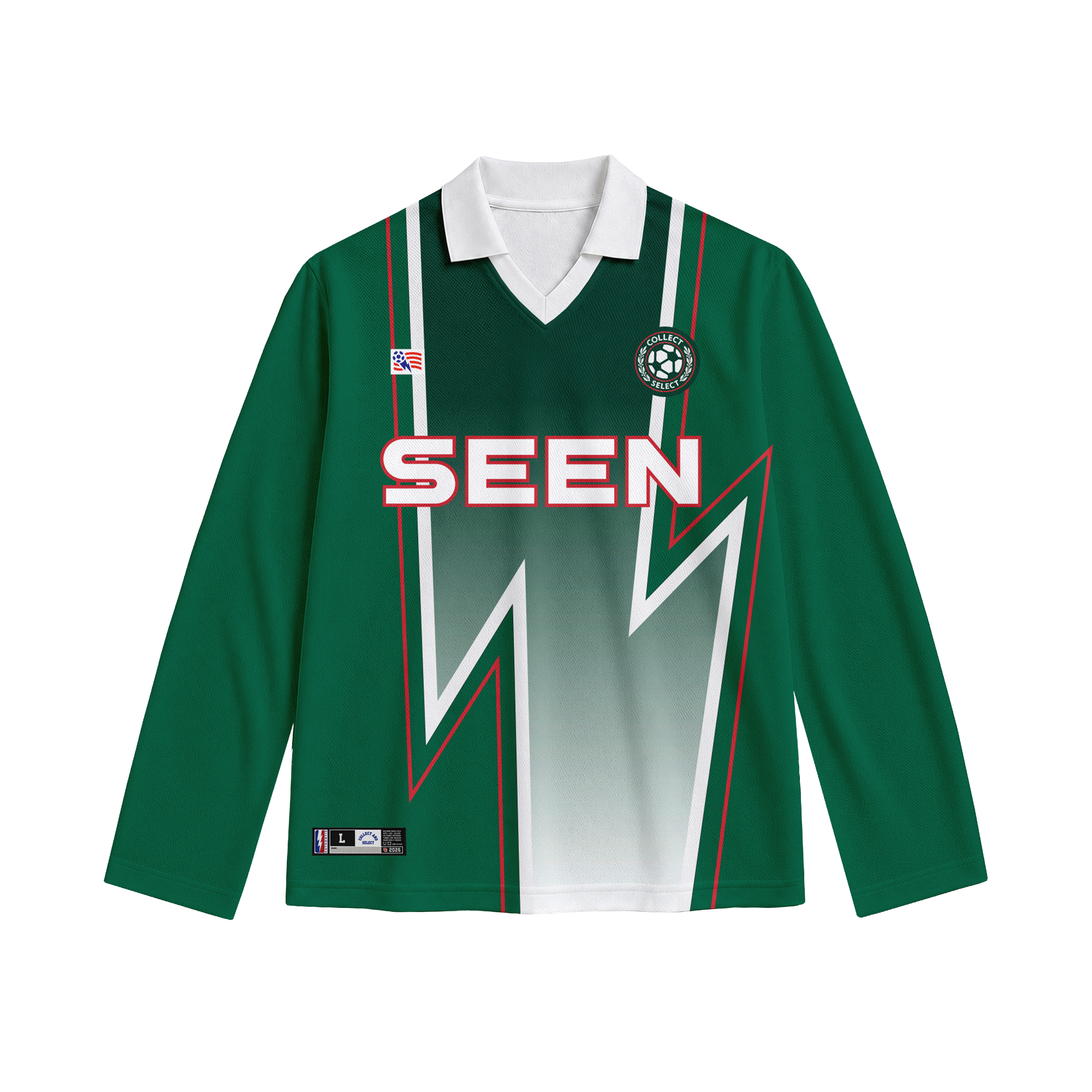 SEEN X C&S Soccer Jersey- Green