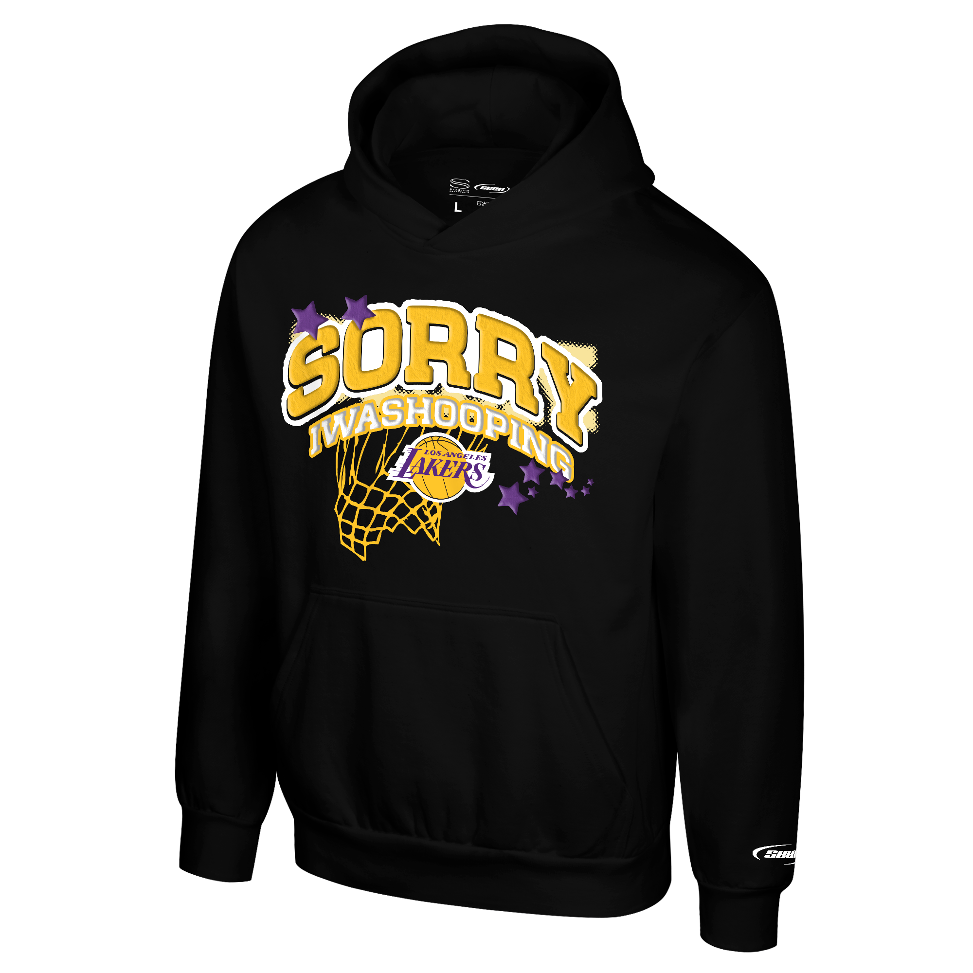 LAKERS x SEEN Sorry I Was Hooping Hoodie