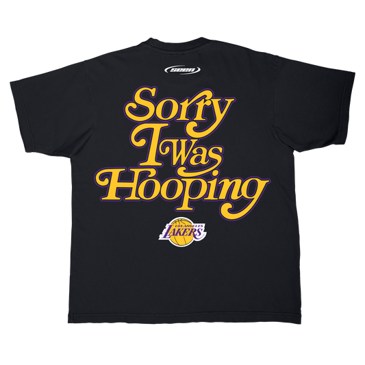 LAKERS X SEEN Sorry I Was Hooping T-Shirt