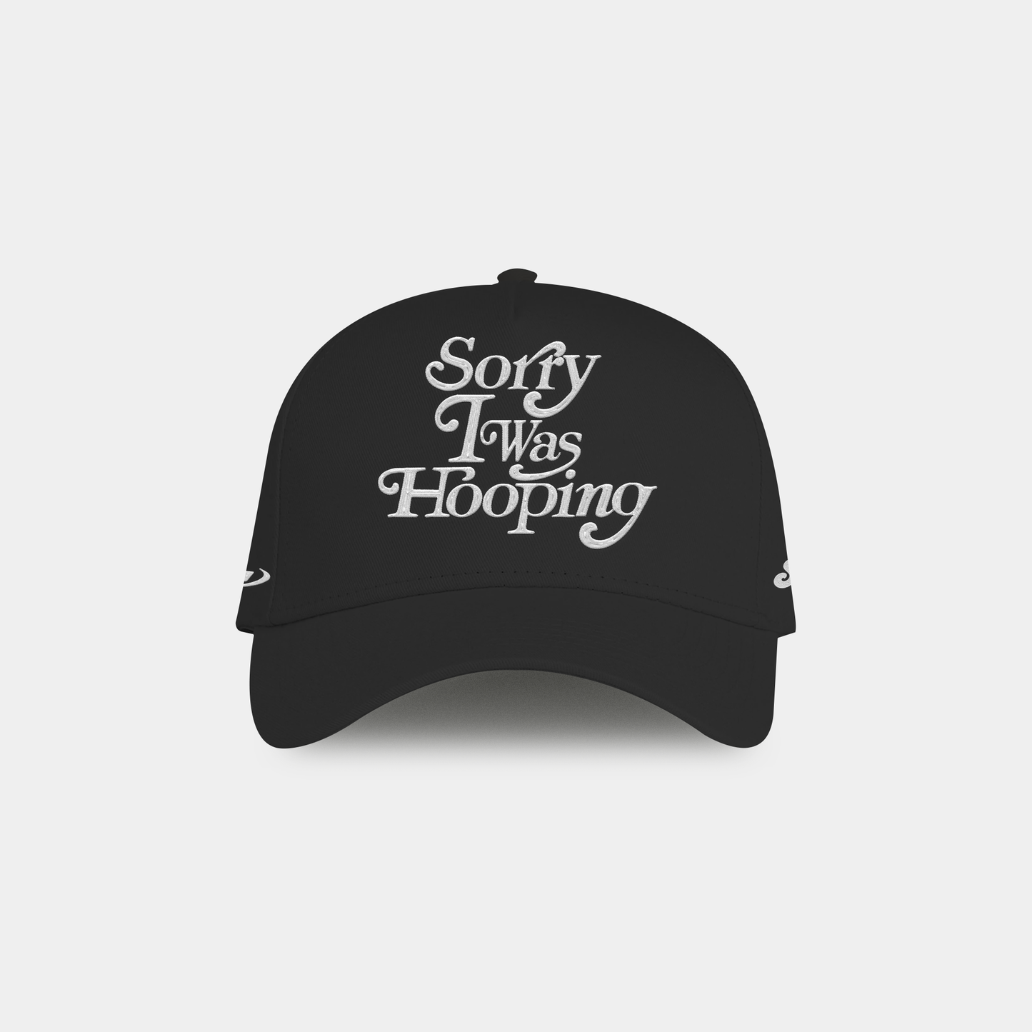 SORRY I WAS HOOPING HAT (ALL BLACK)