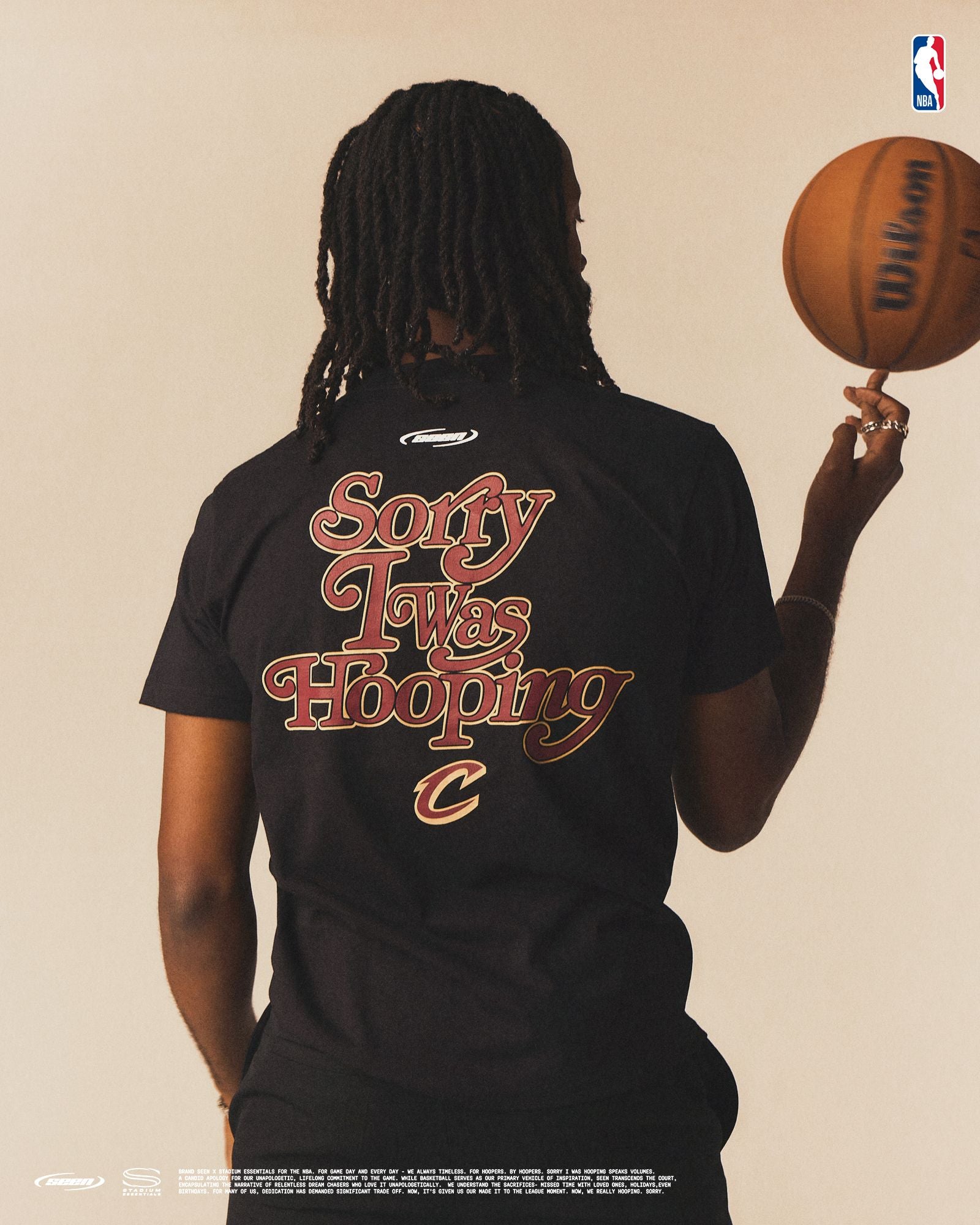 CAVS x SEEN Sorry I Was Hooping T-Shirt