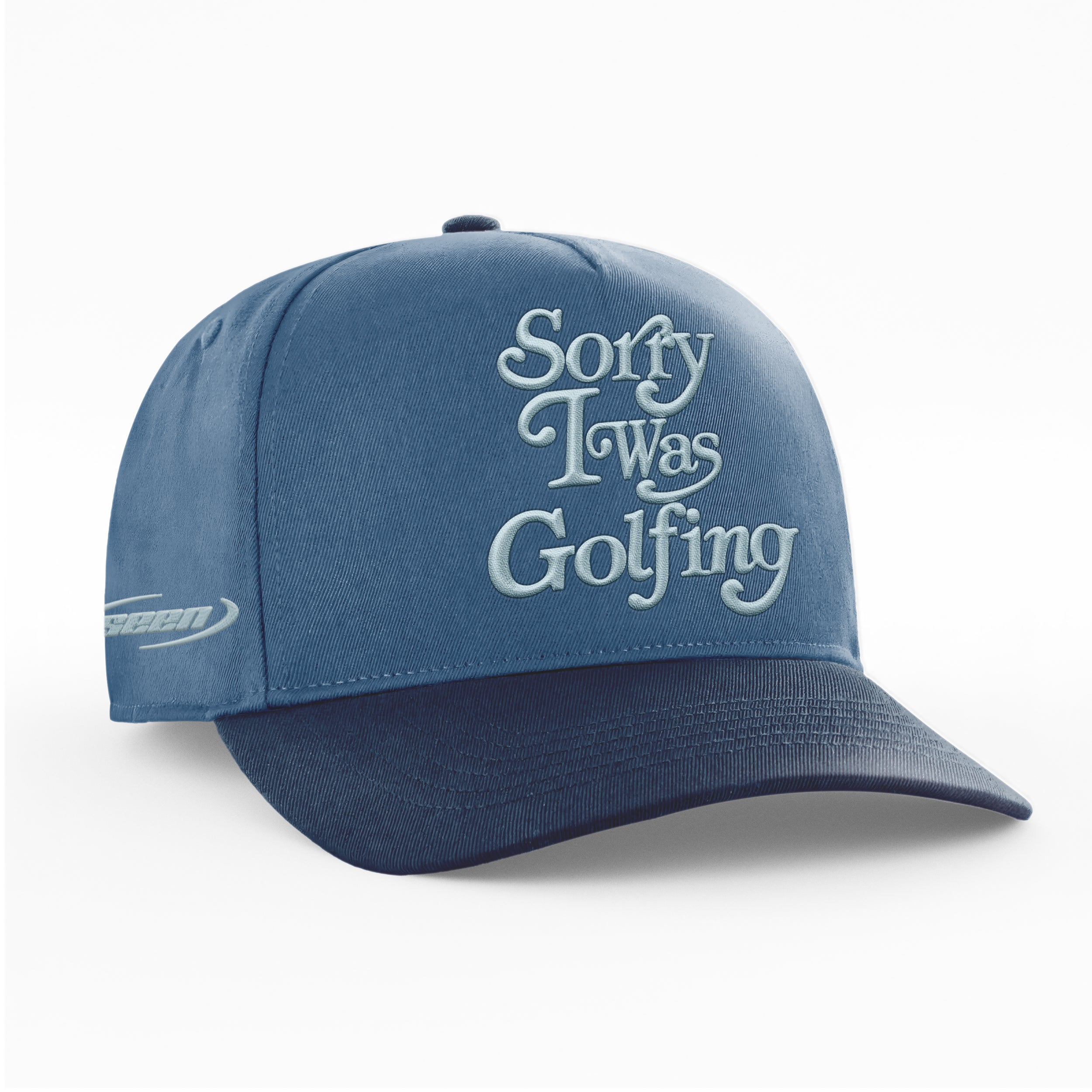 SORRY I WAS GOLFING HAT - 'WATER HAZARD'