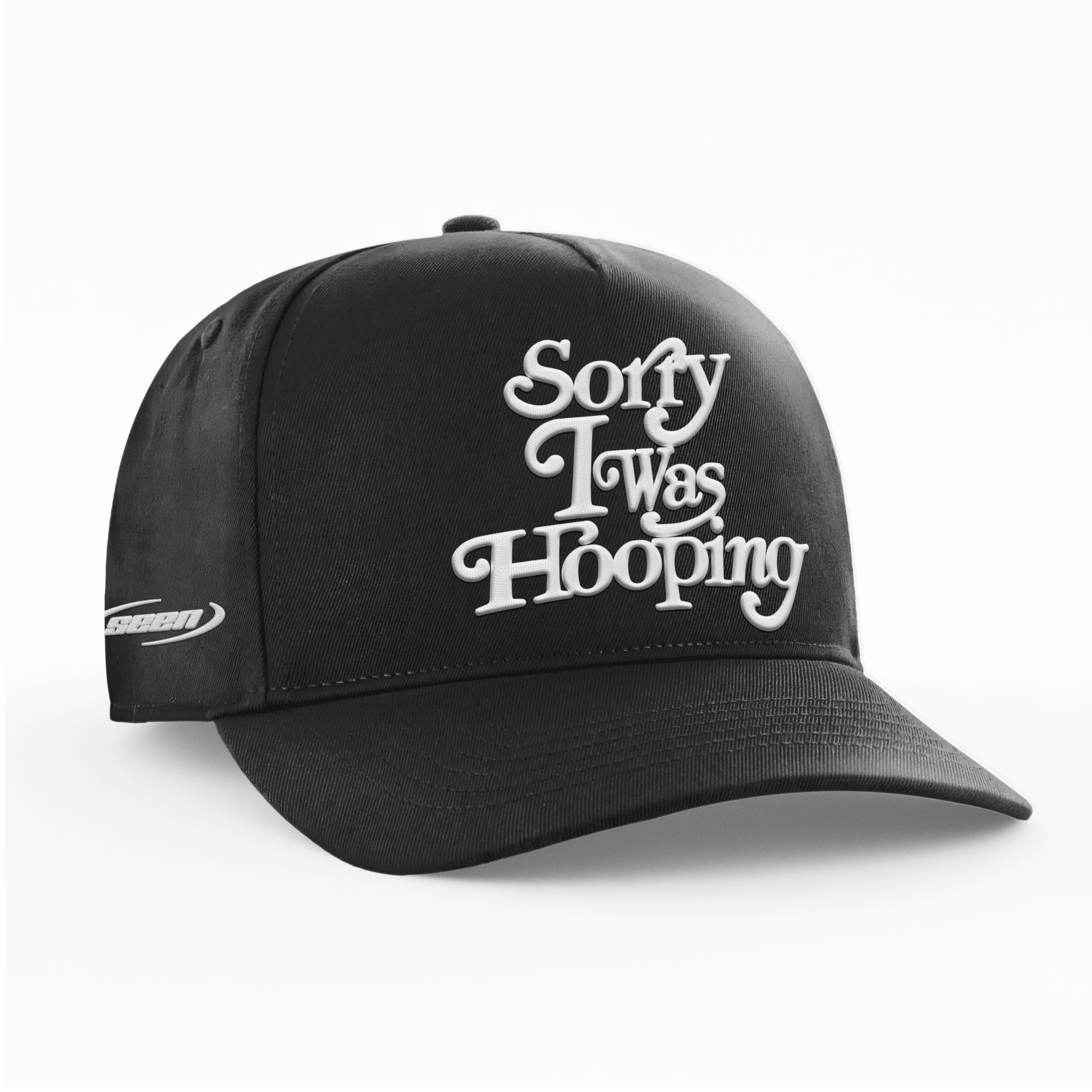 SORRY I WAS HOOPING HAT "BLACK"