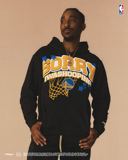 WARRIORS x SEEN Sorry I Was Hooping Hoodie