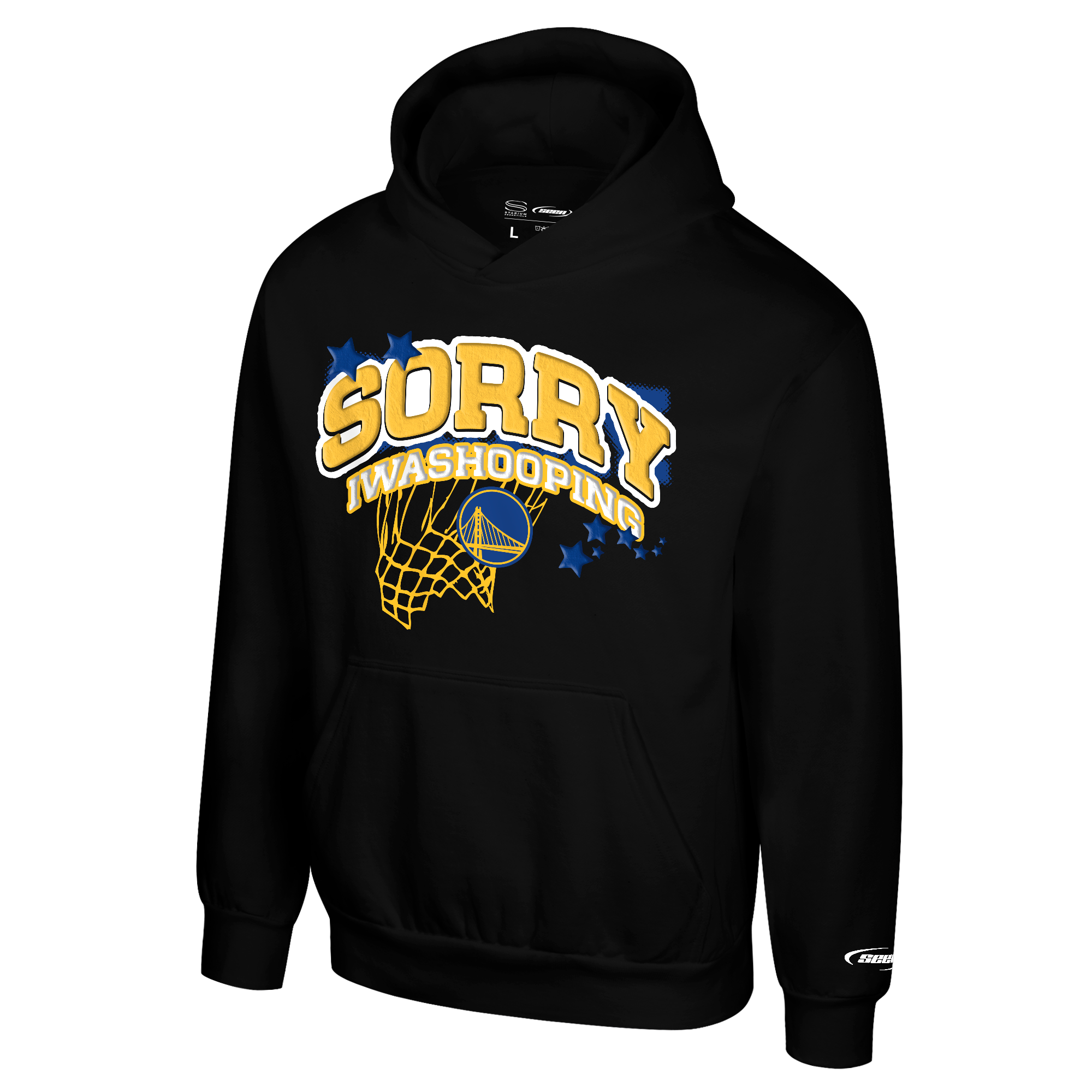 WARRIORS x SEEN Sorry I Was Hooping Hoodie