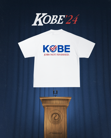 Vote Kobe (Puff Print Lettering)