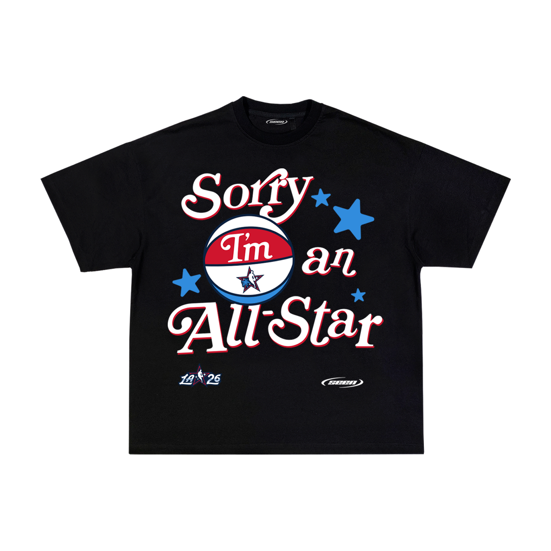 SEEN x NBA ALL STAR  "Sorry I'm An All Star" Shirt