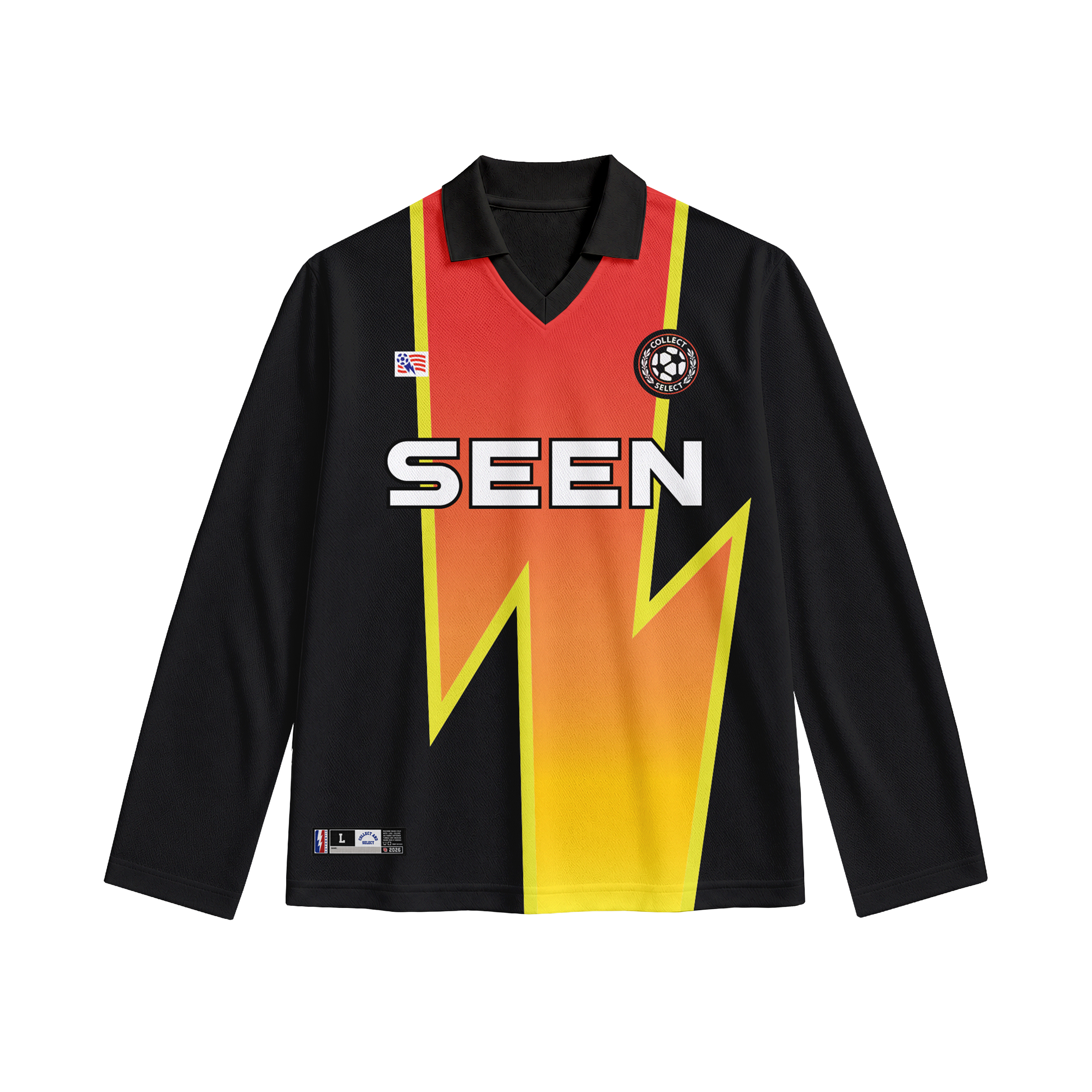 SEEN x C&S - Soccer Jersey- Black