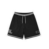 SLAM x SEEN Sorry I Was Hooping Shorts (BLACK)