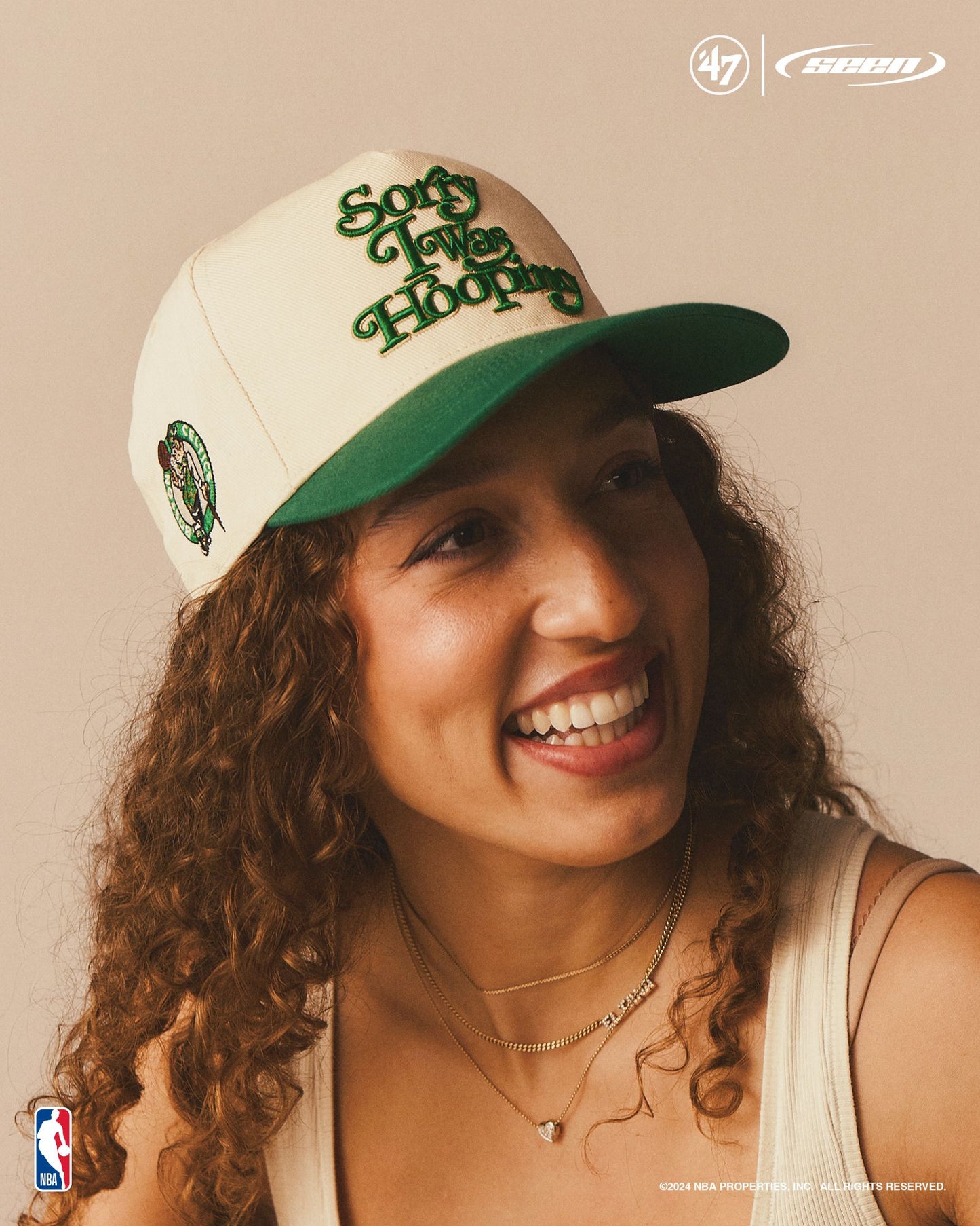 CELTICS x SEEN Sorry I Was Hooping Hat