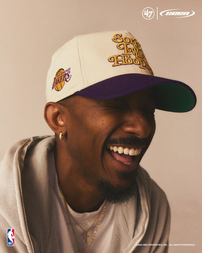 LAKERS x SEEN Sorry I Was Hooping Hat