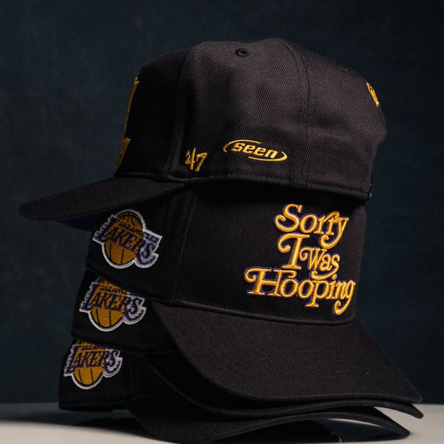 Lakers x SEEN Sorry I Was Hooping Hat