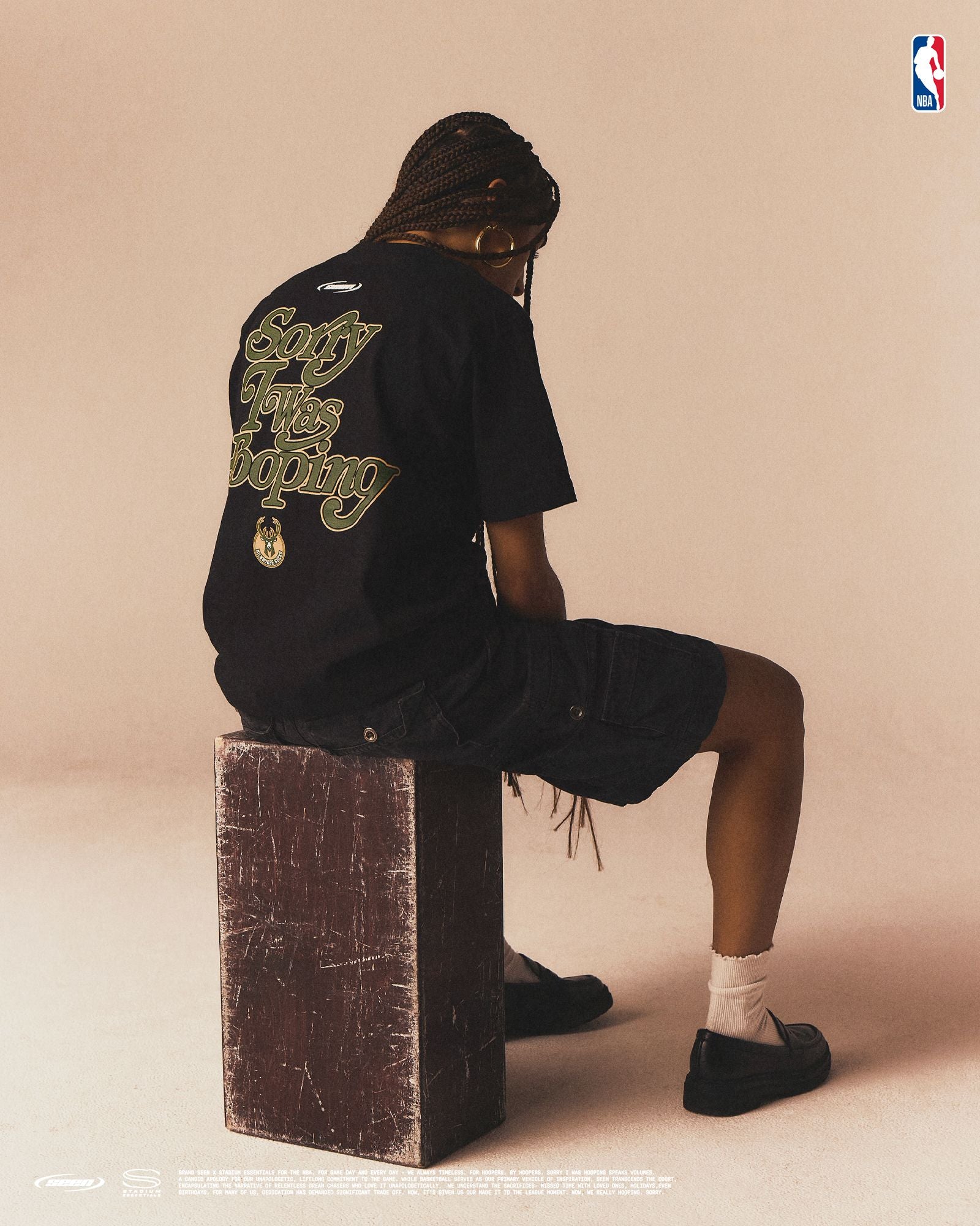 BUCKS x SEEN Sorry I Was Hooping T-Shirt