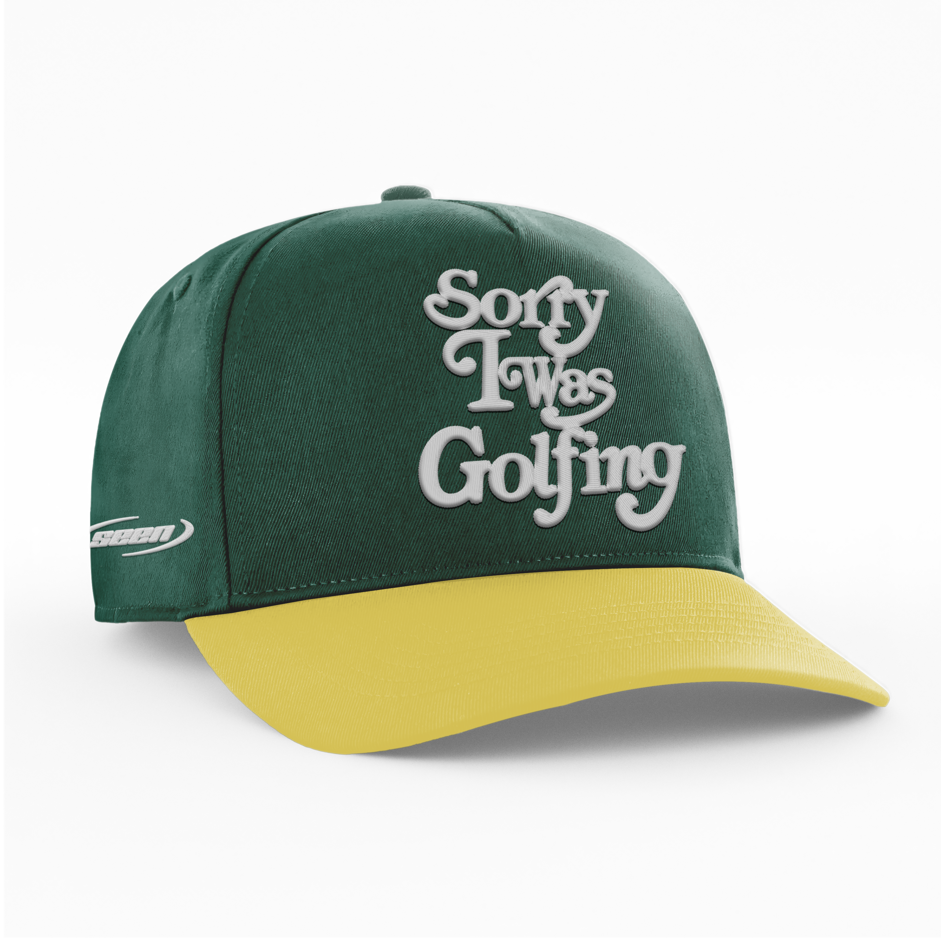 SORRY I WAS GOLFING HAT - 'GREEN JACKET'