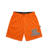 SLAM x SEEN Sorry I Was Hooping Shorts (ORANGE)