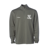 Sorry I Was Golfing Quarterzip 'PINE'