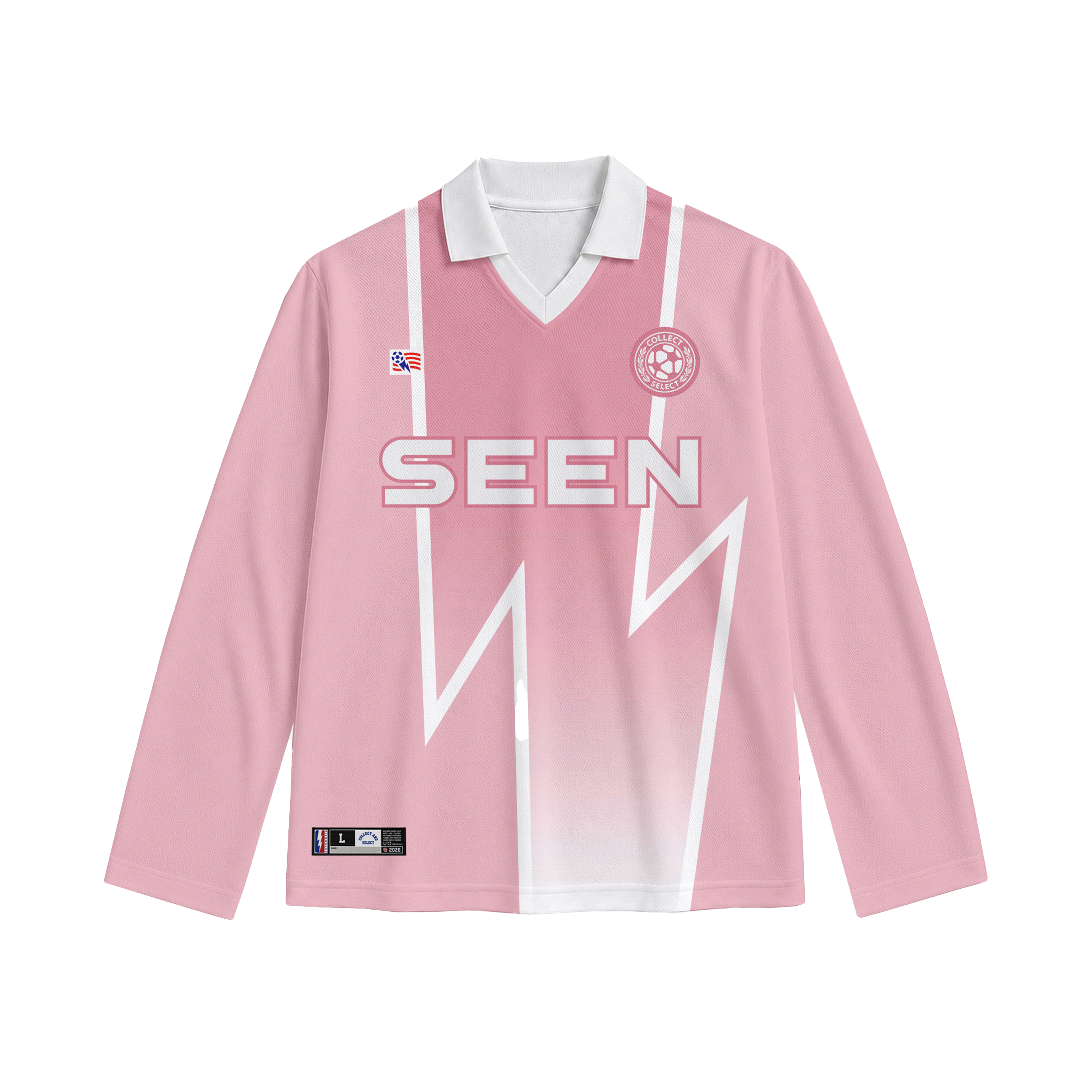 SEEN x C&S Soccer Jersey- Pink