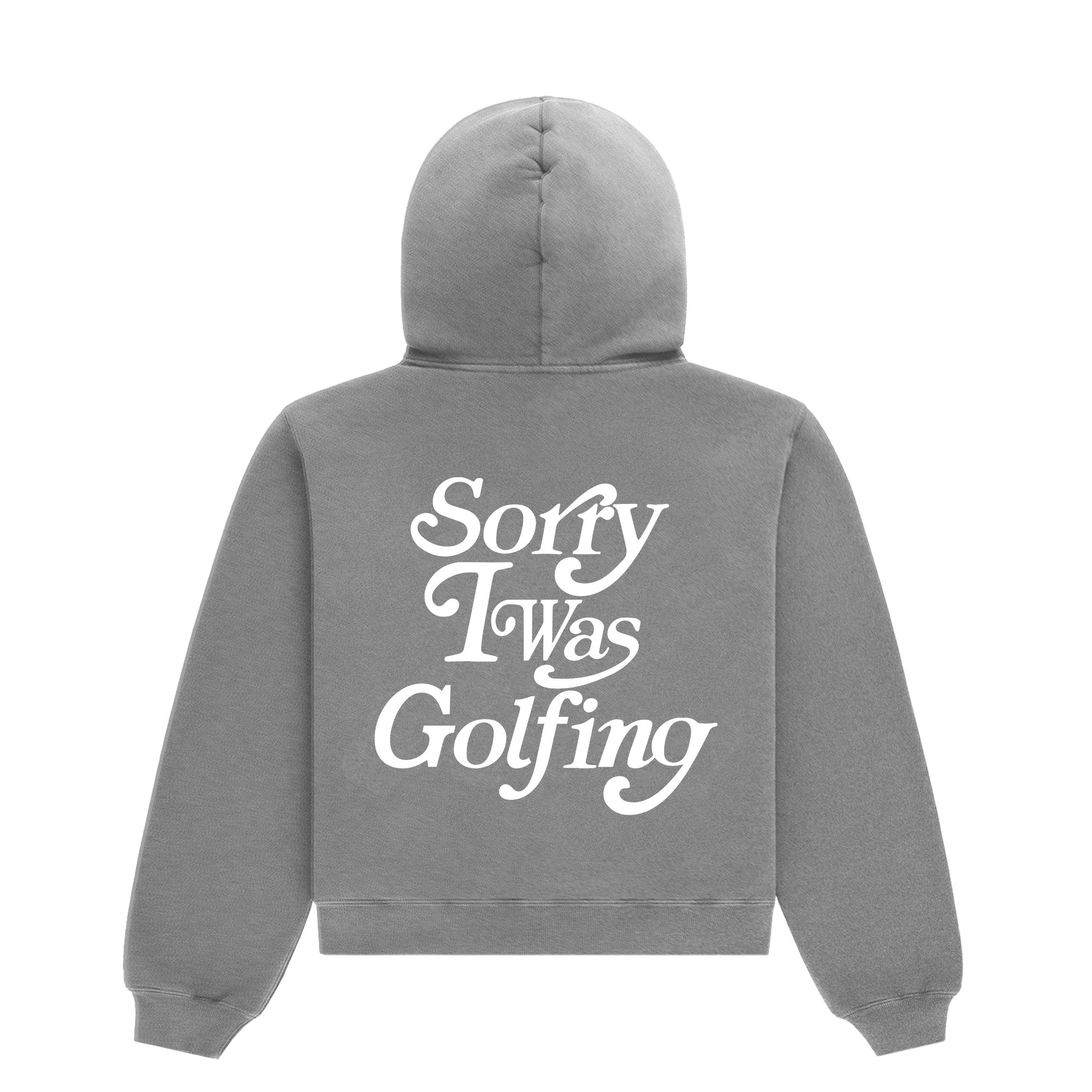 Sorry I Was Golfing Hoodie (Puff Print)