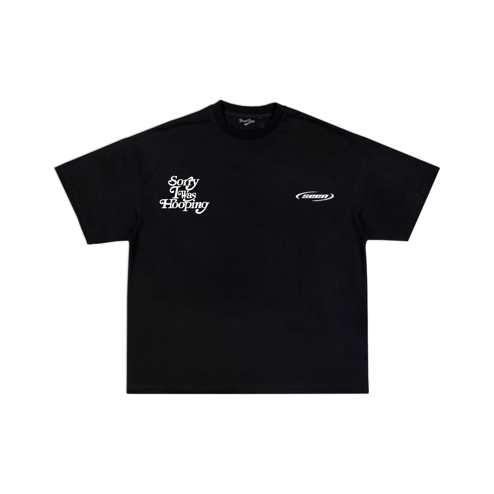Sorry I Was Hooping Tee (Puff Print)