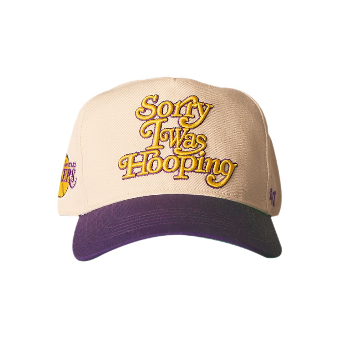 LAKERS x SEEN Sorry I Was Hooping Hat